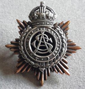 BRITISH - Army Service Corps K/C Bi-Metal (Bronze) Circa 1902-11 …