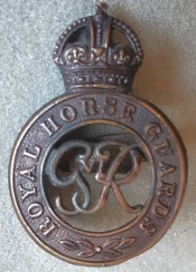 BRITISH - The Royal Horse Guards (The Blues) Bronze Hat …