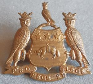 BRITISH - The PWO West Yorkshire Regiment (Leeds Pals) Gilding …