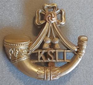 BRITISH WW2 Plastic Hat Badge – The King's Shropshire Light …