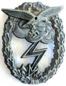 WW2 GERMAN LUFTWAFFE GROUND COMBAT BADGE