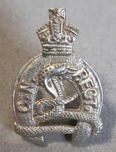INDIAN Chota-Nagpur Cast White Metal Badge