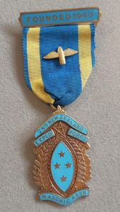 2nd NEW ZEALAND EXPED. FORCE MASONIC ASSN. Gilt and Enamel …