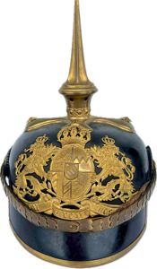 WW1 GERMAN BAVARIAN CAVALRY OFFICERS PICKELHAUBE