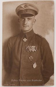 LOTHER FREIHERR VON RICHTHOFEN - ROTHENBERG CARD 3000