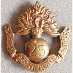 BRITISH - 25th Battalion (Frontiersman) Royal Fusiliers Cast Gilding Metal …