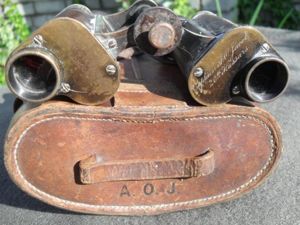 Boer War 20th Hussars Officer's Binoculars - Husband Of Famous …