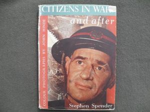 1945 First Edition 'Citizens In War - And After' Home …