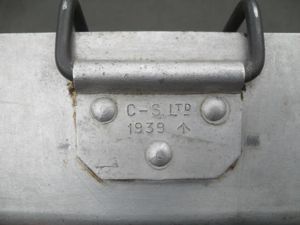 Early WW2 British Aluminium Mess Tin 1939 (Larger Size)
