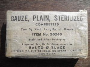WW2 U.S Military Medical Plain Gauze