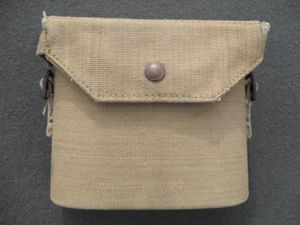 1941 British 37' Pattern Webbing Binocular Case