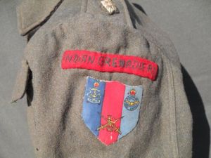Rare 1945-47 Indian Grenadiers - India Command Supreme Headquarters Officer's …