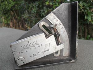 WW2 German W.M.35 (Winkelmesser) Mortar & Artillery Clinometer