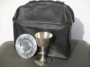 Boer War - WW1 British Military Chaplains Field Communion Kit …