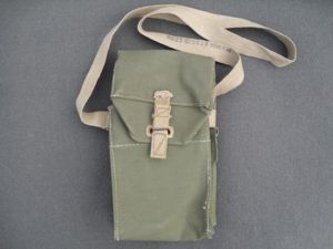 Unissued 1943 British MkII Lightweight Respirator Haversack (Airborne/Assault Troops)