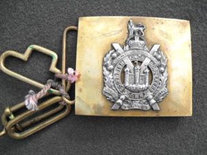 Pre-1952 Kings Own Scottish Borderers Waist Belt Plate