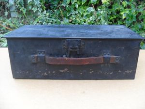 Scarce WW1 Lewis Machine Gun Ammo Tin