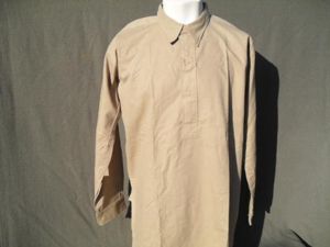 1940's Men's CC41 Cotton Drill Work Shirt by FIDELIS