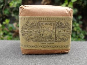 WW2 French Army Issue Pack of Tobacco