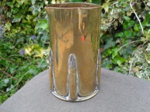 1915 German Shell Case Trench Art Jug
