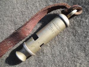 1940 British Army Whistle & Strap