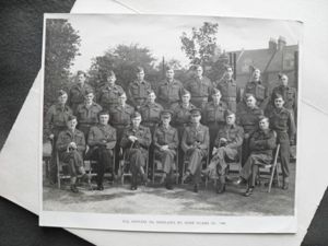 Large 29th Middlesex Battalion Home Guard Group Photograph (H.Q. 1944)