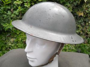 Early WW2 Civil Defence MkII No.2C Steel Helmet