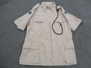 R.W.A.F.F Officer's Short Sleeve KD Jacket + Lanyard (Attributed)