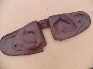 Rare Victorian Saddle Pouches/ Wallets