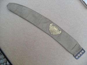 Scarce Inter- War French Army Requistion Armband 1922