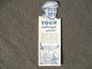 Homefront Salvage Drive Bookmark