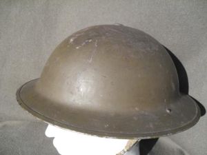 Early WW2 British Home Guard MkII Steel Helmet 1939