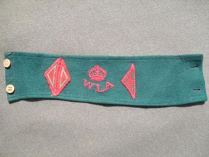 WW2 W.L.A Armband - 18 Months Service