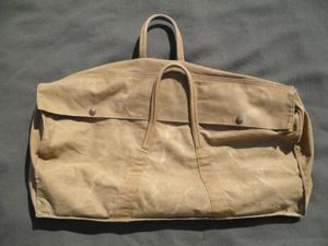 WW2 ATS Issue Khaki Holdall 1945