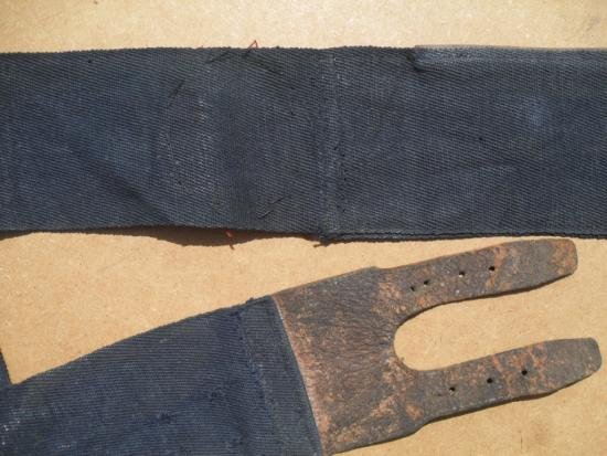 WW2 Printed Combined Operations Formation Sign On Royal Navy Money Belt — image 4