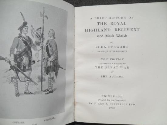1938 'The Story Of The Black Watch' Book — image 3