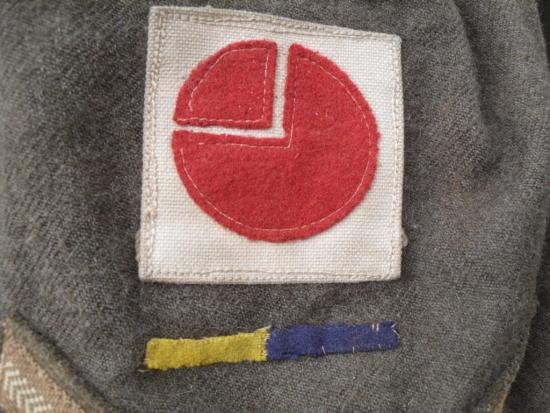 WW2 British 4th Division R.A.S.C Battle Dress 1941 — image 2