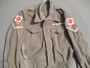 WW2 British 4th Division R.A.S.C Battle Dress 1941