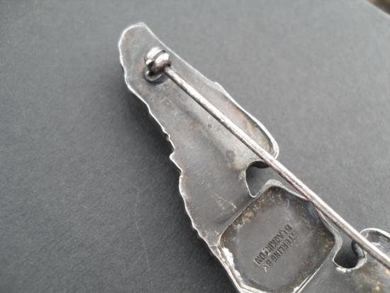 WW2 USAAF 3'' Pilot Wings By Blackinton (Sterling) — image 3