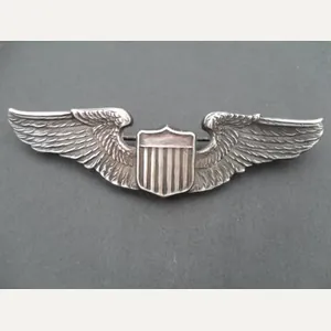 WW2 USAAF 3'' Pilot Wings By Blackinton (Sterling)