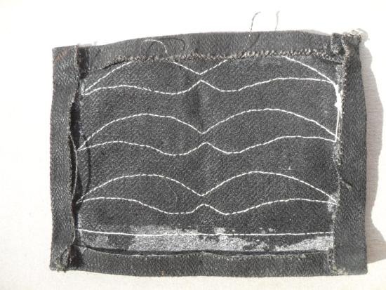 WW2 Luftwaffe Officer's Flight Suit Rank Insignia - Captain (HBT/Drillich Backed) — image 2