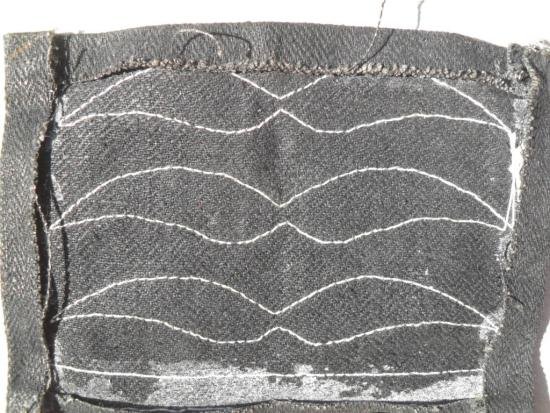 WW2 Luftwaffe Officer's Flight Suit Rank Insignia - Captain (HBT/Drillich Backed) — image 5