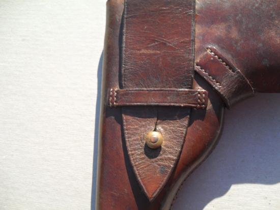 Webley Automatic .32 Pistol Leather Holster — image 3