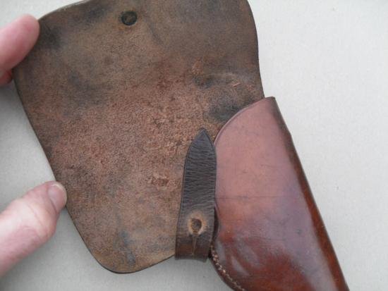 Webley Automatic .32 Pistol Leather Holster — image 4