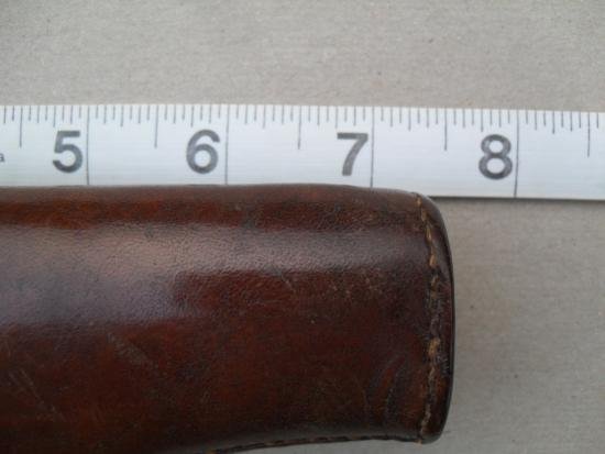 Webley Automatic .32 Pistol Leather Holster — image 5