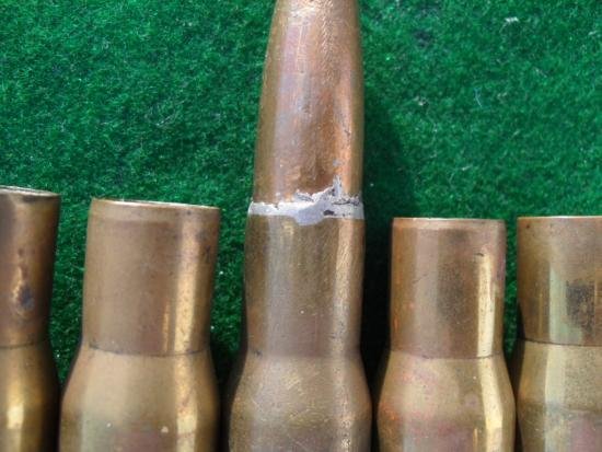 Inert WW2 Boys Anti -Tank Rounds & Clip — image 4