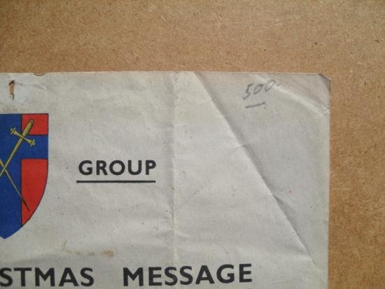 WW2 British 21st Army Christmas Message To Troops Belgium 1944 — image 5