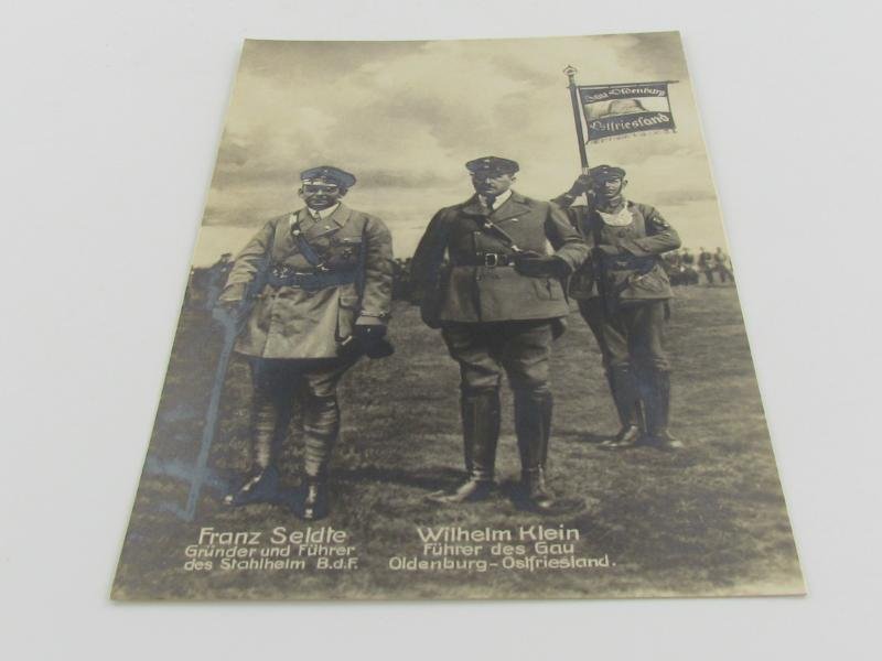 Postcard Franz Seldte, Wilhelm Klein — image 2