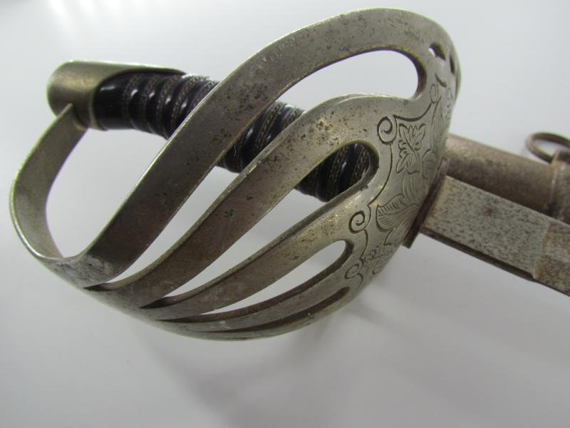 A German-Made Dutch Model 1895 Officers Cavalry Sword — image 10