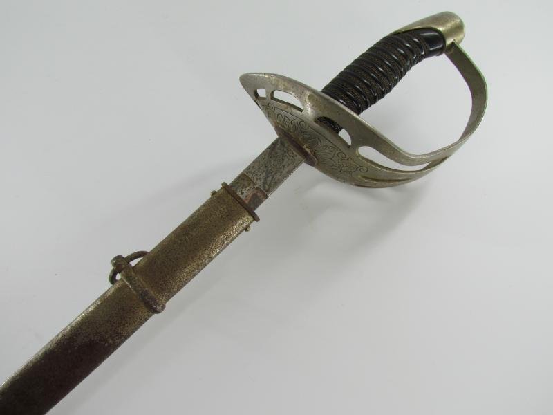 A German-Made Dutch Model 1895 Officers Cavalry Sword — image 13